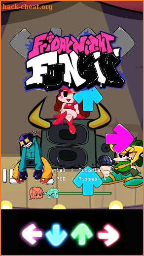 fnf 3D music battle - mod girlfriend tabi screenshot