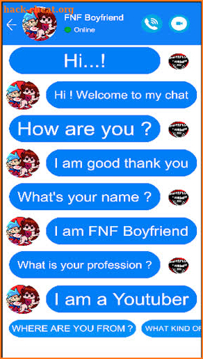 FNF Boyfriend Fake Video Call screenshot