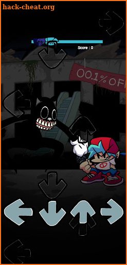 FNF Cartoon Cat Horror Mod screenshot