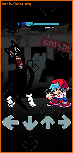 FNF Cartoon Cat Horror Mod screenshot