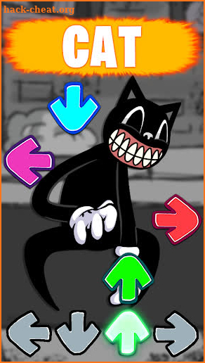 FNF Cartoon Cat VS Funkin Mod screenshot