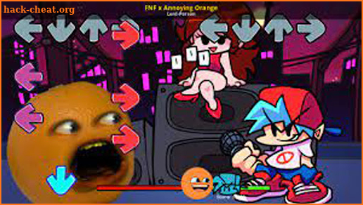 FNF Corrupted Annoying Orange screenshot
