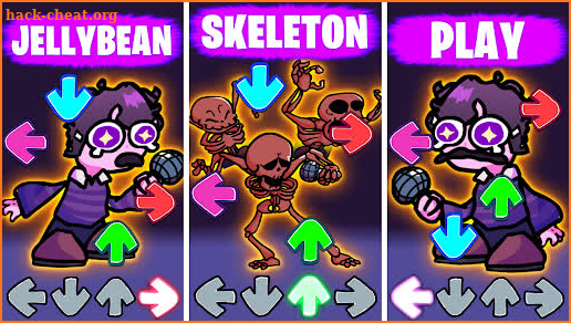 FNF JellyBean VS Skeletons Mod screenshot