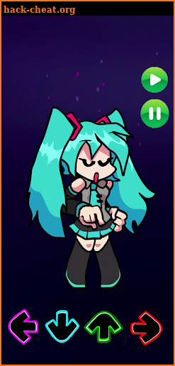 FNF Miku Hatsune Mod Test screenshot