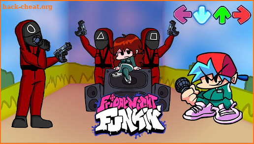 FNF Music Squid Battle Game screenshot