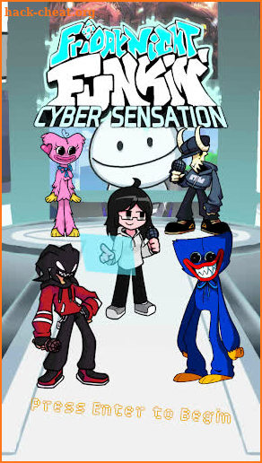 FNF Online- Vs Cyber Sensation screenshot