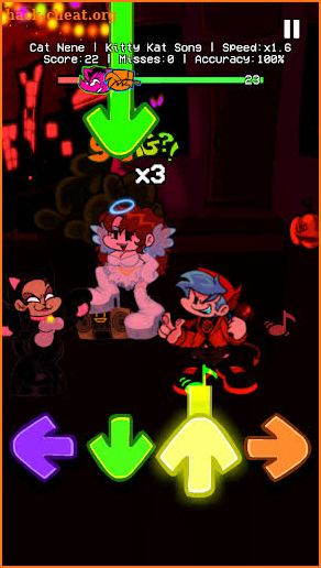 FNF spooky school music battle screenshot