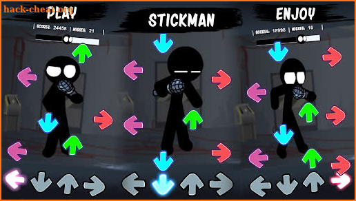 FNF Stickman mod: Friday Night Funking screenshot