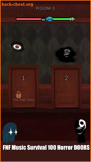 FNF Survival 100 Horror DOORS screenshot
