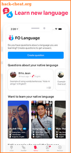 FO Meet - Dating, Travel and Language Exchange screenshot