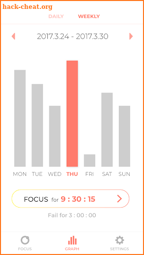 Focus(포커스)- 자기계발용 집중력 향상 앱 screenshot