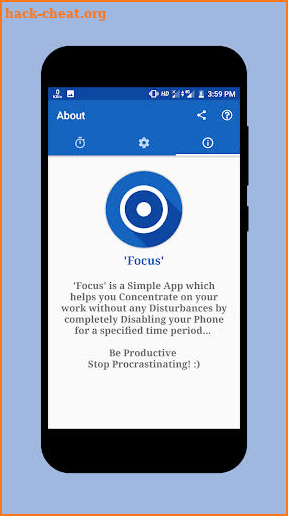 Focus - Be Productive! screenshot