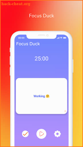 Focus Duck screenshot