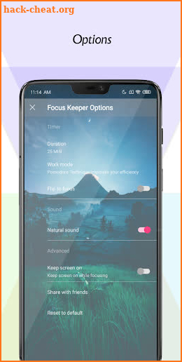 Focus Keeper - Pomodoro Timer & Stay Work Model screenshot