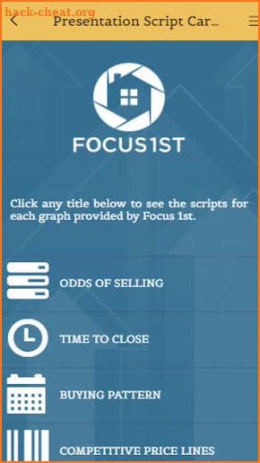 Focus1st screenshot