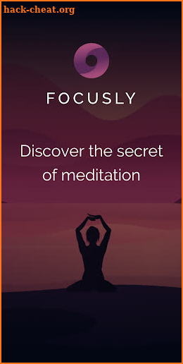 Focusly: Guided Meditation, Calm & Relax screenshot