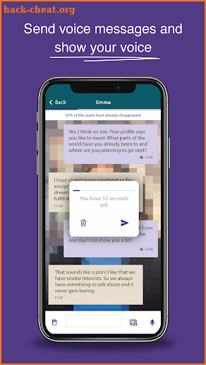 FogChat - Slow Dating screenshot