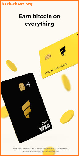 Fold: Bitcoin Cashback Rewards screenshot