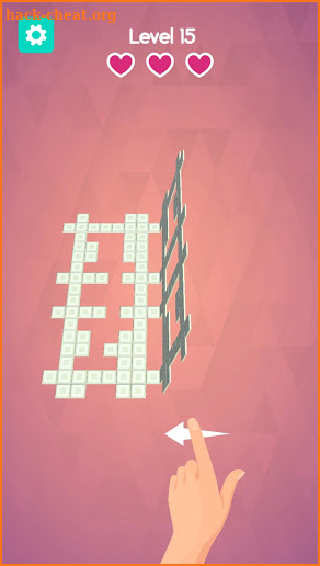 Fold It - tricky puzzle screenshot
