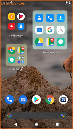 Folder Widget screenshot