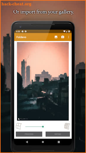 Foldevo screenshot