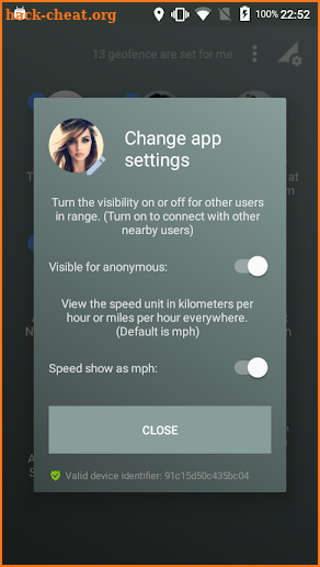 Follow - realtime location app using GPS / Network screenshot