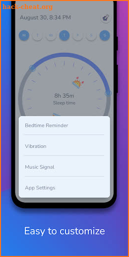 Follow The Sun - sleep scheduler screenshot