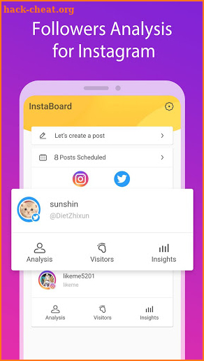 Followers & Unfollowers for Instagram | InstaBoard screenshot