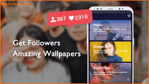 Followers Base - Customized Wallpapers screenshot