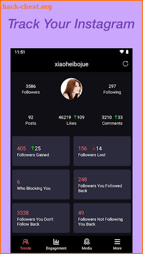 Followers Tracker - Analyzer for Instagram screenshot