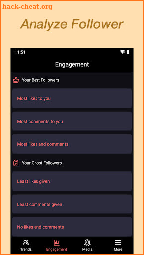 Followers Tracker - Analyzer for Instagram screenshot