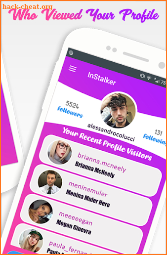 Followers Tracker: Profile Analyser screenshot