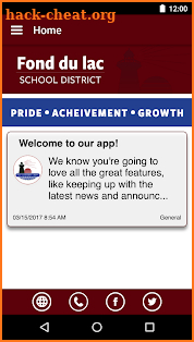 Fond du Lac School District screenshot