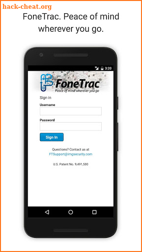 FoneTrac screenshot