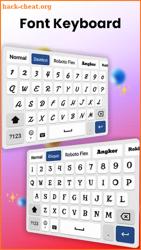 Font keyboard: Font Art, Emoji screenshot