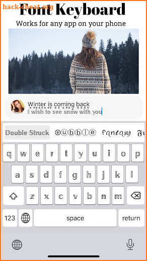 Font Keyboard - Get Cool Fonts screenshot