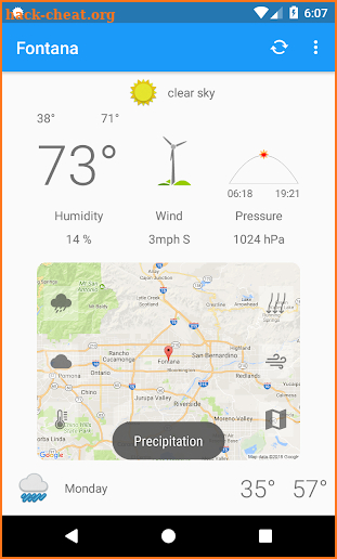 Fontana,CA - weather and more screenshot