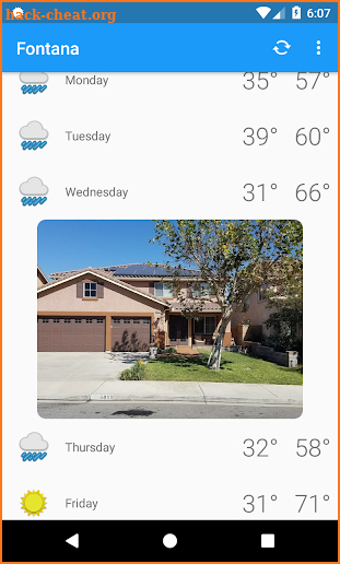 Fontana,CA - weather and more screenshot
