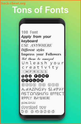 FontBoard - Font & Emoji Keyboard screenshot