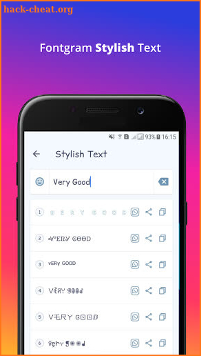 Fontgram - Cool & Stylish Font for Instagram screenshot