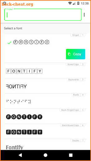 Fontify - Fonts for Instagram screenshot