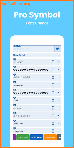 Fontiser Keyboard Fonts Maker for Android screenshot