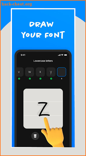 Fontmaker  a Font Keyboard App Helper screenshot