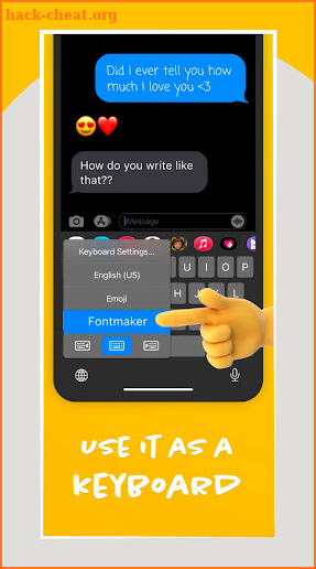 Fontmaker  a Font Keyboard App Helper screenshot