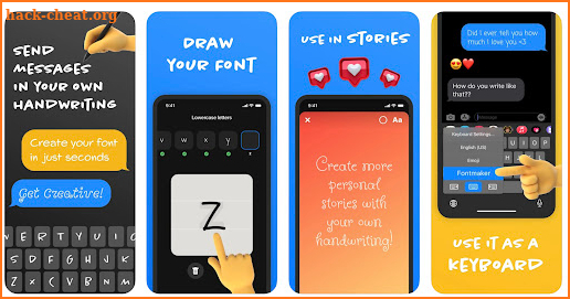 Fontmaker - Draw Your Font Giid screenshot