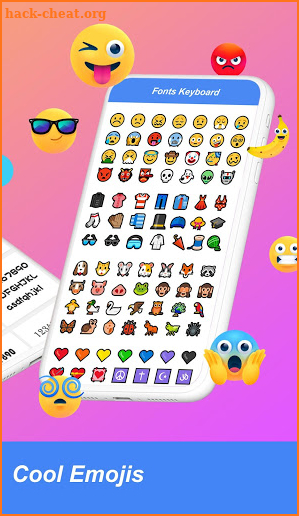 Fonts & Emojis Keyboard screenshot