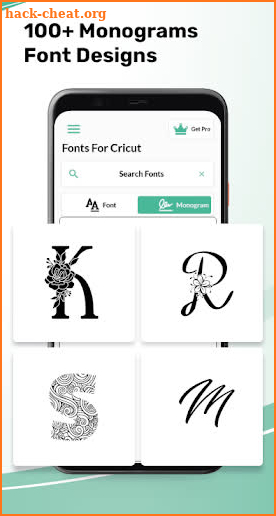 Fonts for Cricut : Art Design screenshot