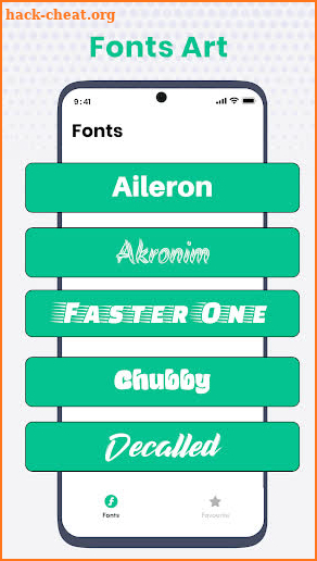 Fonts for Cricut Design Space screenshot