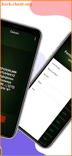 Fonts for Huawei and Emui screenshot
