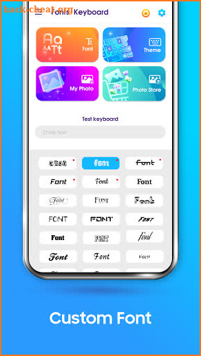 Fonts Keyboard: Stylish Fonts, Emojis, Themes screenshot